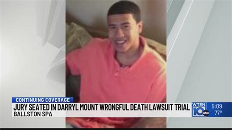 Jury chosen in Darryl Mount wrongful death civil trial